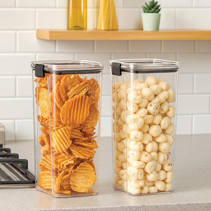 Sealuxe Vault Container (1800 mL Each) - Set Of Two